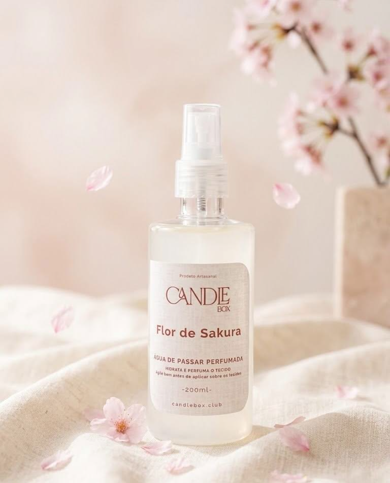 Água de Passar Perfumada – Flor de Sakura