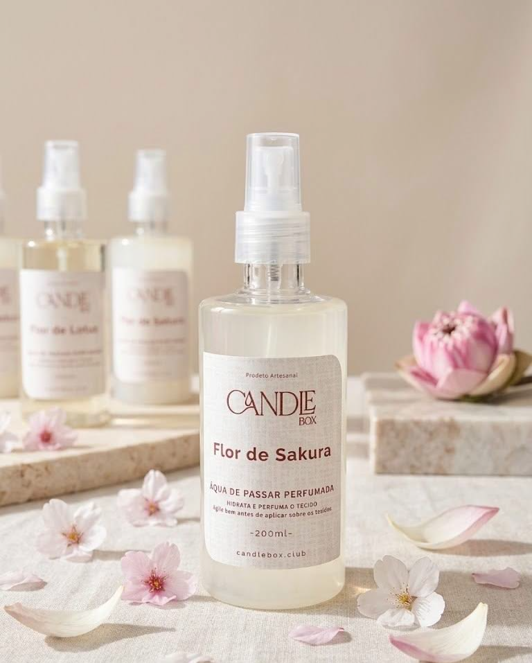 Água de Passar Perfumada – Flor de Sakura