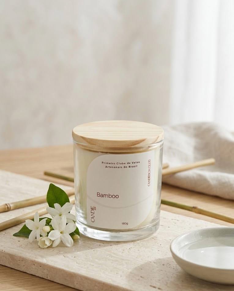 Bamboo - Vela Aromática Coleção Clássica 180g