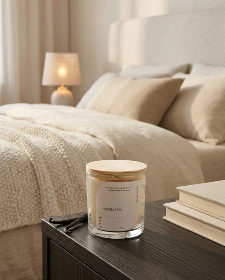 Vanilla Milk - Vela Aromática Coleção Clássica 180g