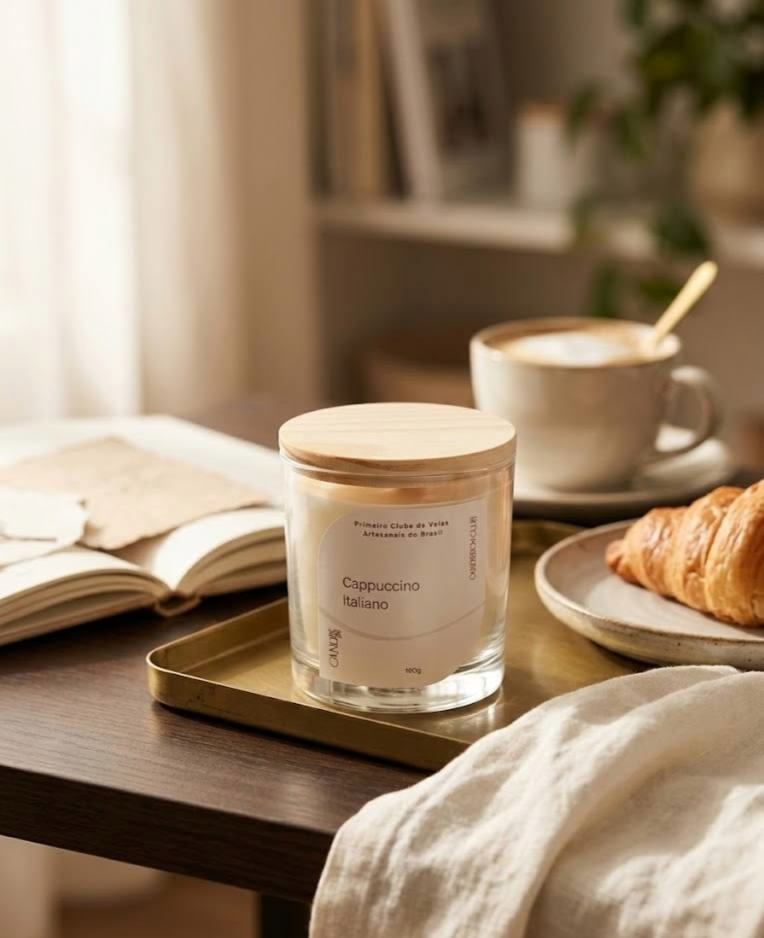 Cappuccino Italiano - Vela Aromática Coleção Clássica 180g