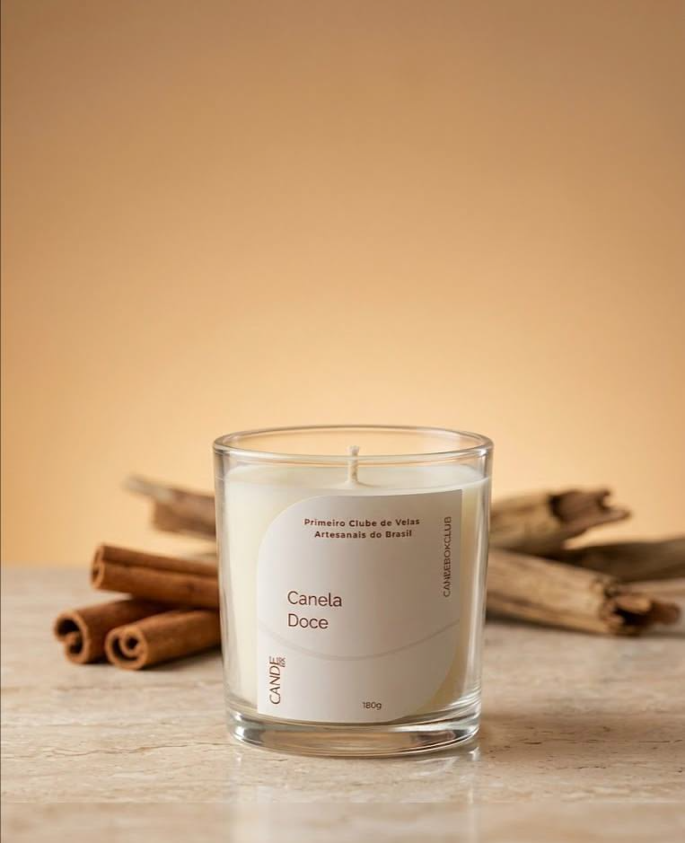 Canela Doce - Vela Aromática Coleção Clássica 180g