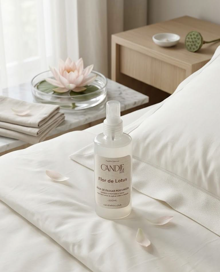 Água de Passar Perfumada – Flor de Lótus